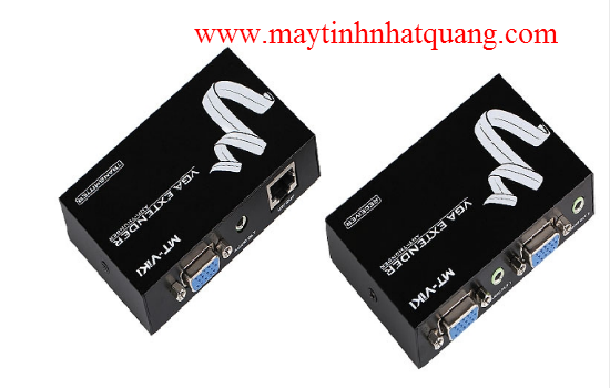 Bộ khuếch đại tín hiệu HDMI 100m ( VGA extender MT-100T) bằng cáp mạng Lan